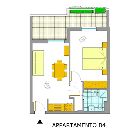 Lägenhetshotell Gardenia 3*